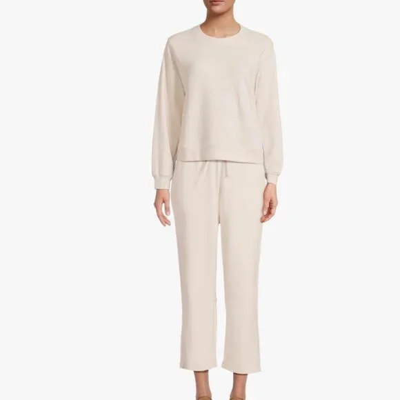 Barefoot Dreams Malibu Collection® Brushed Fleece Pullover - Picture 4 of 7